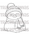 Snow Baby - Traced Canvas